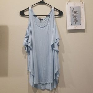 Express cold shoulder shirt